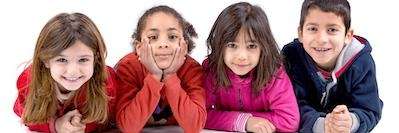 Child smiling after dental check up at Elk Grove Smile Center